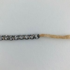 Sparkly and sweet rhinestone tie necklace